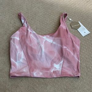 BuffBunny Rose Quartz crop top